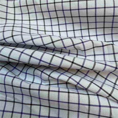 Italian Cotton Check Image 1