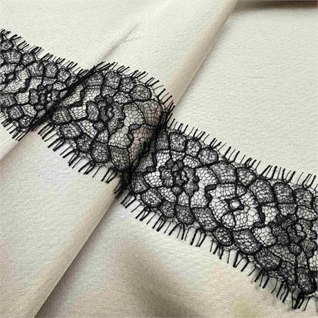 Fine French Lace Trim Image 1