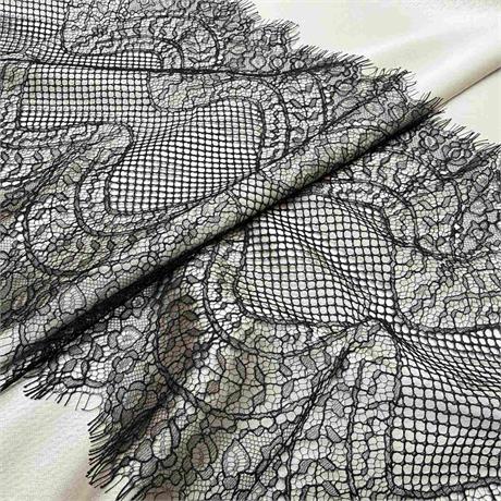 Fine French Lace Trim Image 1