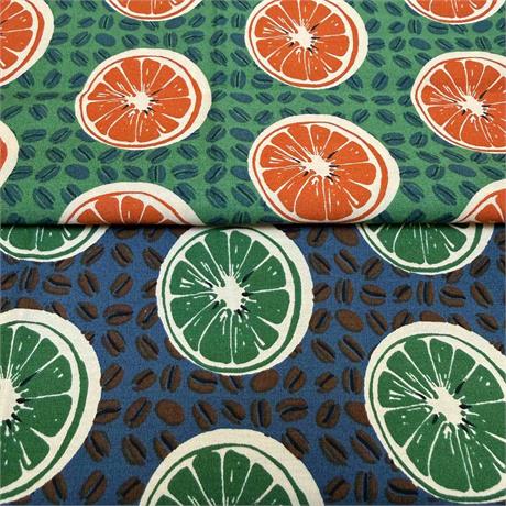 Japanese Lime Print Poplin Image 1