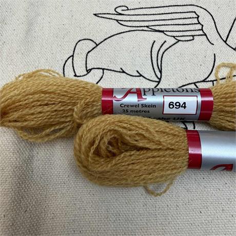 Appletons 2-ply Crewel Wool Skein Image 1