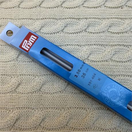 Prym 3.5mm 35cm Metal Knitting Needle Image 1
