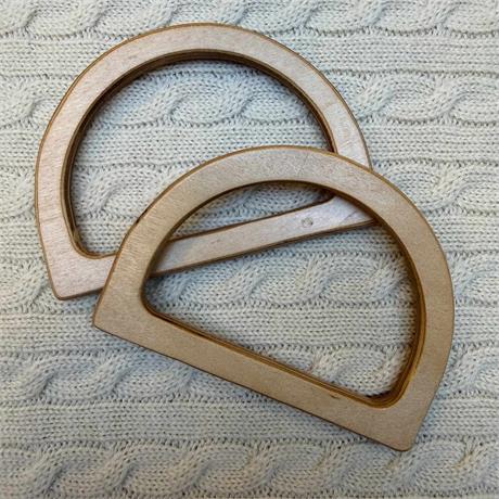 Wooden Bag Handles Image 1