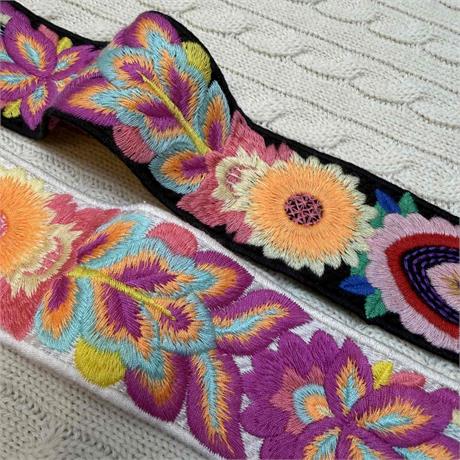 Polyester Embroidered Trim Image 1