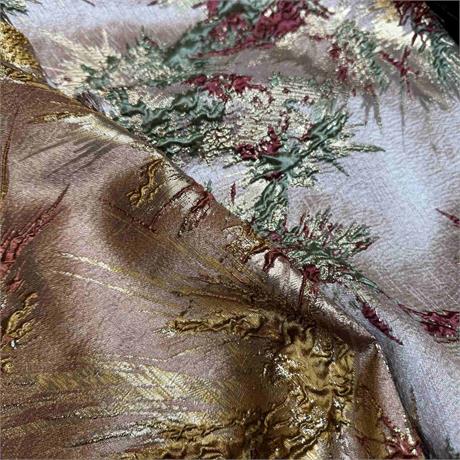 Metallic splatter Italian cloque Image 1