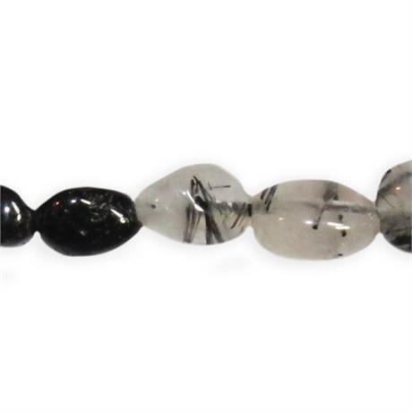 Rutilated Black Quartz Stone Semi-Precio Image 1