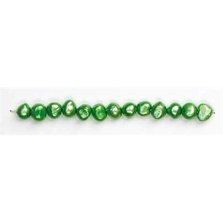 Green Freshwater Pearls Image 1
