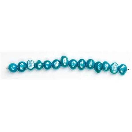 Turquoise Freshwater Pearls Image 1