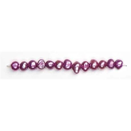 Purple Freshwater Pearls Image 1