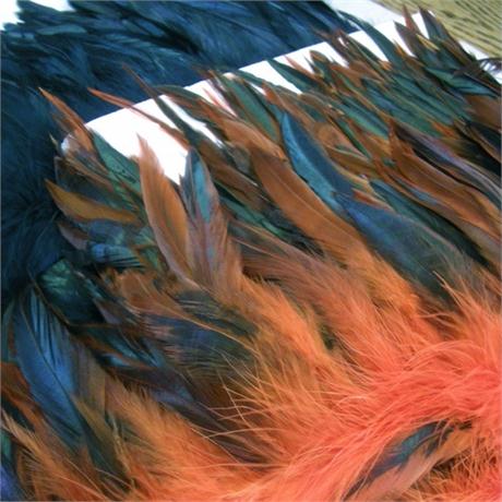 Coque/Turkey Feather Fringe Image 1