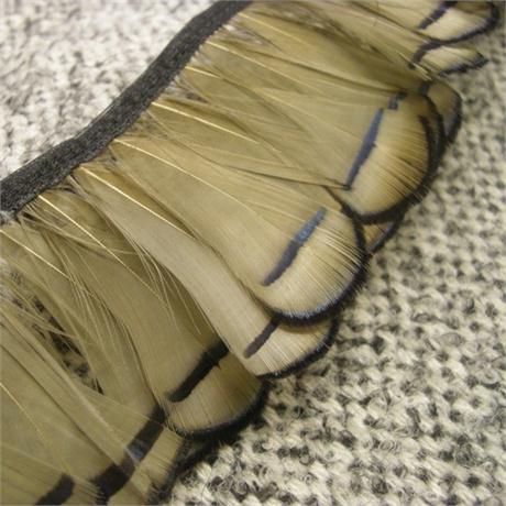 Dyed Pheasant Fringe Image 1