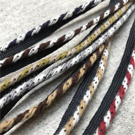 Soft Polyester/Cotton Insertion Braid Image 1