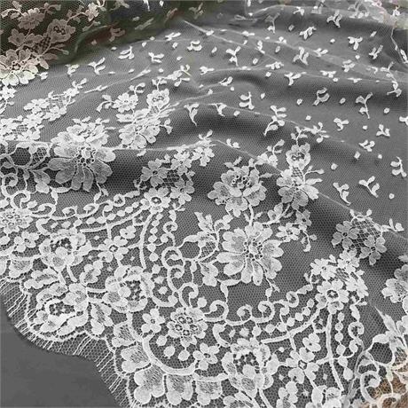 Wide Bordered Tulle Image 1