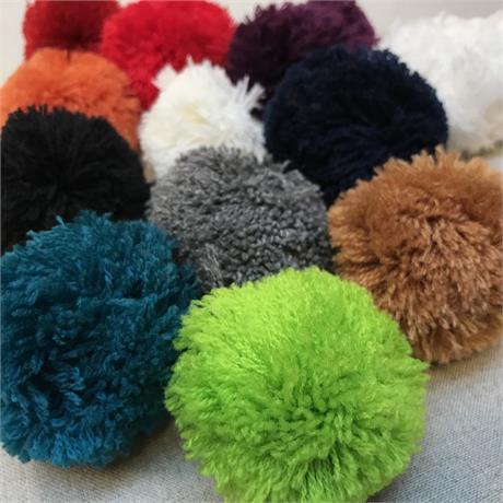 Wool PomPoms Image 1