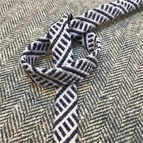 Italian Jeans/White Flat Tubular Cord Image 1