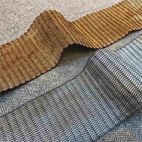 Italian Metallic Ribbing Elastic Image 1
