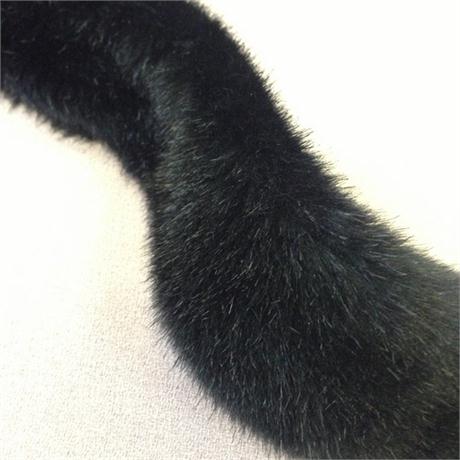 Fake Fur Mink Trim 5cm Image 1