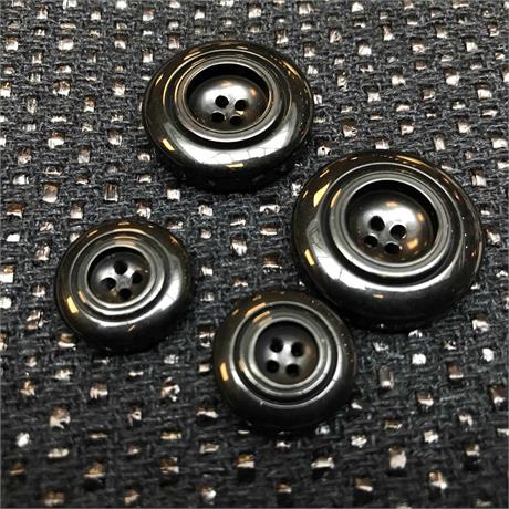 4-Hole Polyester Button Image 1