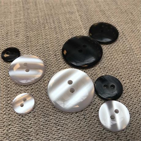 2-Hole Polyester Button Image 1