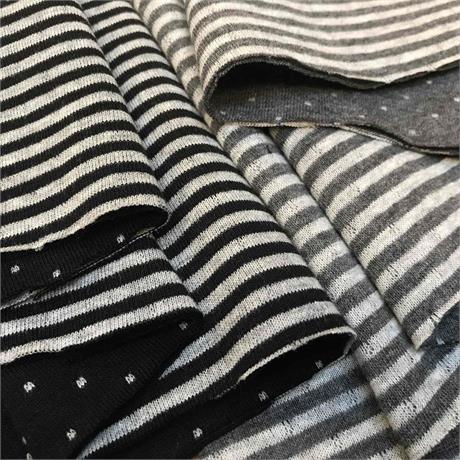 Spots And Stripes Jersey Doublecloth Image 1