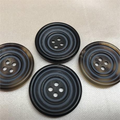 Italian 4-Hole Polyester Button Image 1