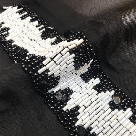 Fine Beaded Insertion Trim Image 1