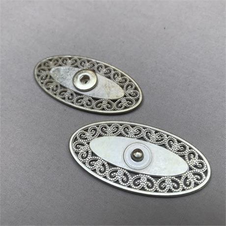 Decorative Metal Sew On Snap Fastener Image 1