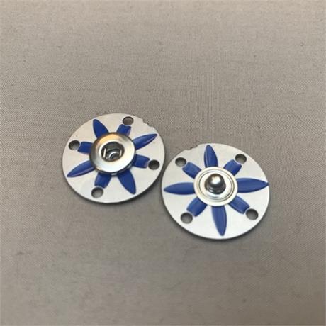 Brass Snap Fastener with Enamel Image 1