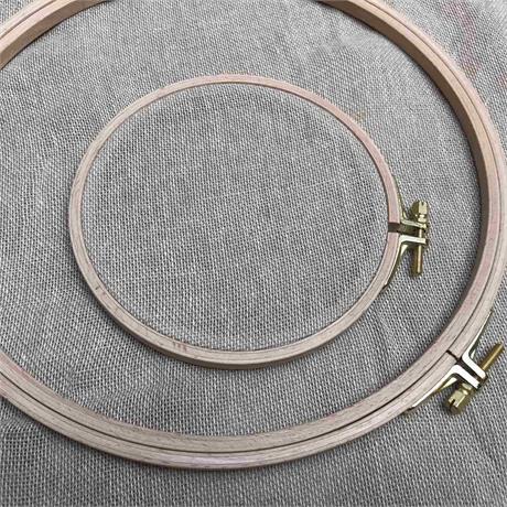 Prym Beechwood Embroidery Frame 13cm Image 1