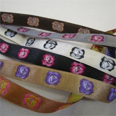 Polyester Flower Ribbon Image 1