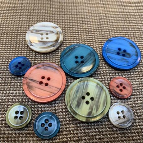 Italian 4-Hole Polyester Button Image 1