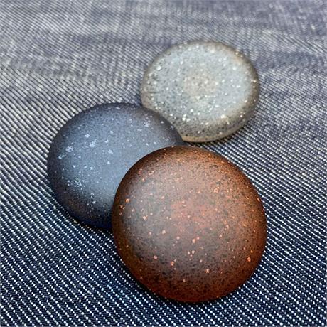 Italian Frosted Shank Polyester Button Image 1