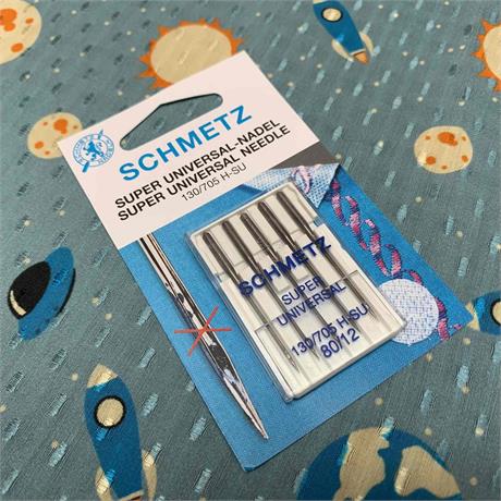 Schmetz 130/705 H-SU Super Universal Machine Needles 5pk - #80 Image 1