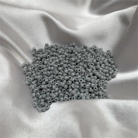 Toho Seed Beads - Opaque Grey Image 1