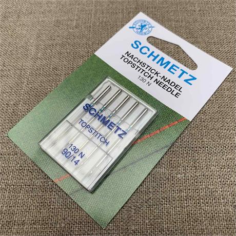 Schmetz 130/705 H-N Topstitch Machine Needles 5pk - #90 Image 1