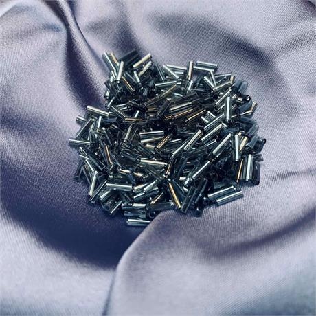 Toho Bugle Beads -  Transparent Lustered Indian Sapphire Image 1