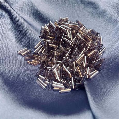 Toho Bugle Beads -  Transparent Lustered Lt Amethyst Image 1