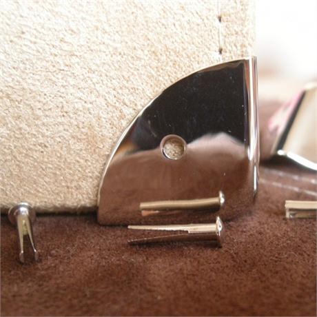 Nickel Three-Way Corner - Large Image 1