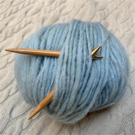 40cm SeeKnit Koshitsu 6.5mm Circular Bamboo Needles Image 1