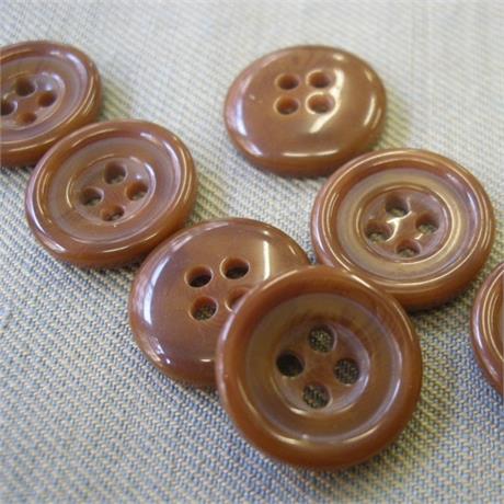 PLASTIC BUTTON 15MM Image 1