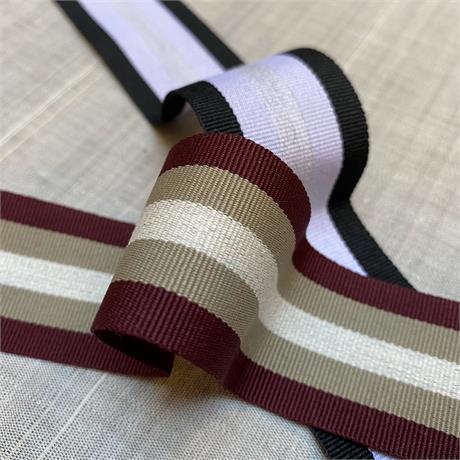 Striped Grosgrain Ribbon Image 1