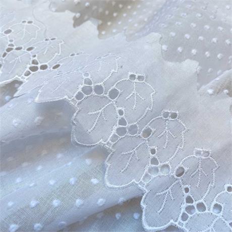 Japanese Broderie Lace Edging Image 1