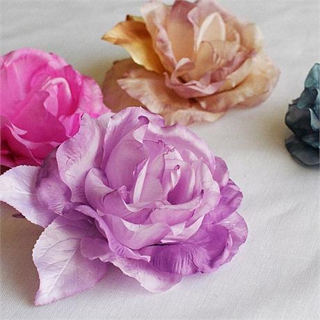 Large Silk Rose Image 1