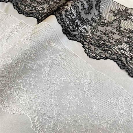 Fine French Lace Trim Image 1