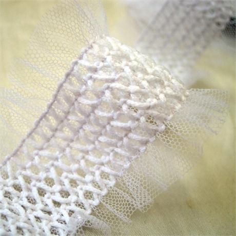 Ruched Organza Trim Image 1