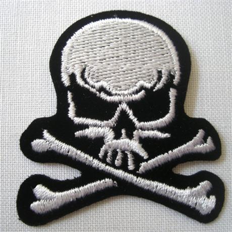 Skull & Crossbone Motif 50mmx50mm Image 1