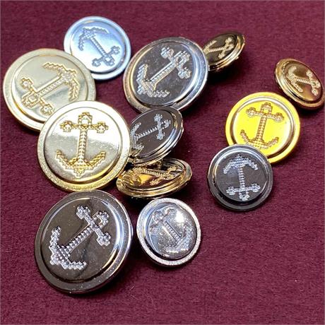 Metal Anchor Shank Button Image 1