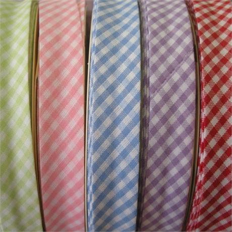 Gingham Bias Binding 18mm Image 1