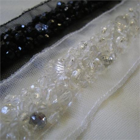 Heavy Beaded Insertion Trim 45mm Image 1