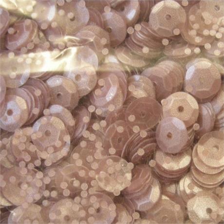 Cup Sequins Pink Mist - 6mm - 100g Bag Image 1